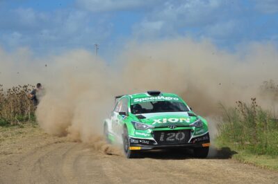 Nicolás Díaz fue el más veloz del Shakedown delRally Argentino en Pagos del Tuyú