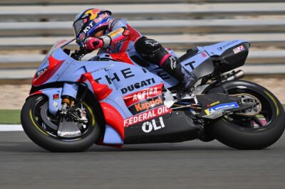 Enea Bastianini lideró la tercera práctica de MotoGP en Qatar