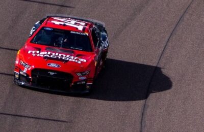 Festejo de Chase Briscoe en Nascar