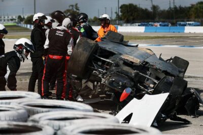 Pechito habló sobre el accidente en Sebring