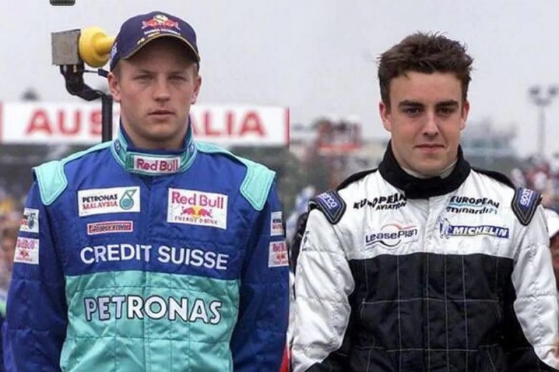Raikkonen y Alonso debutaron en F1 en el GP de Australia de 2001