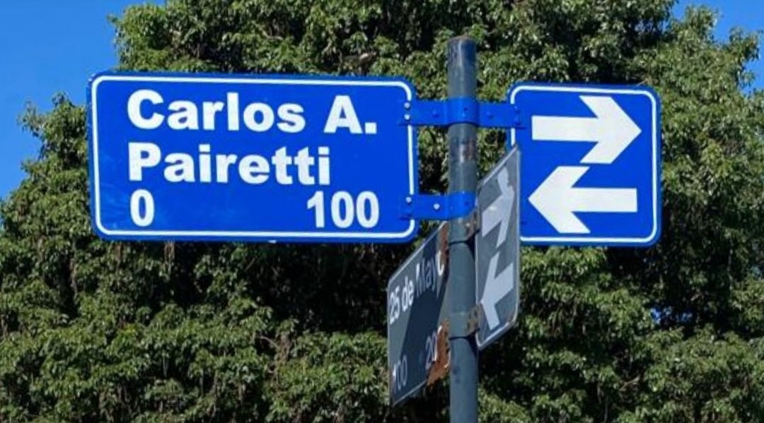 Carlos Pairetti tiene una calle con su nombre en Clucellas