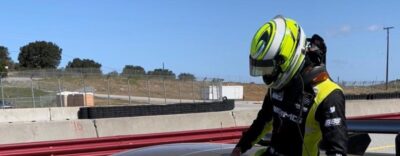 Baltazar Leguizamon giró con un Lamborghini GT3 en Laguna Seca