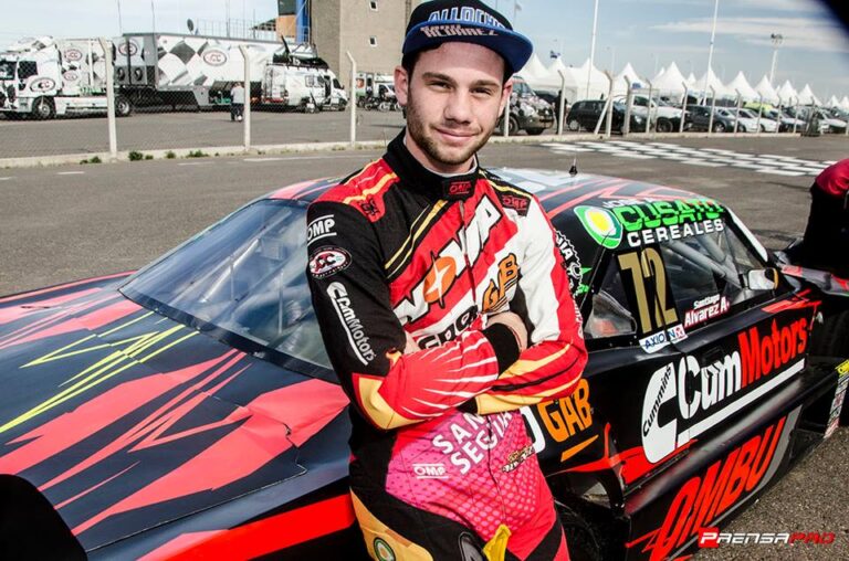 Santiago Álvarez encabezó el entrenamiento de TC Pista en Toay