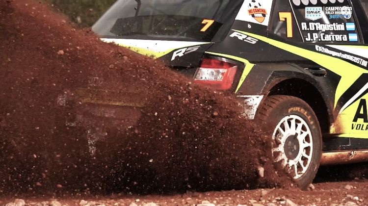 Rally Argentino y sus neumáticos Pirelli en Mina Clavero