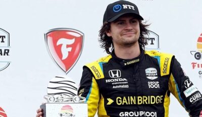 Colton Herta ganó en Indianapolis Grand Prix