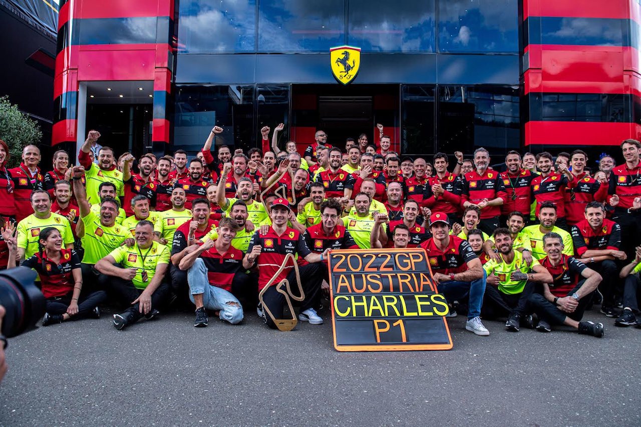 Ferrari celebró 90 años con el escudo Il Cavallino Rampante