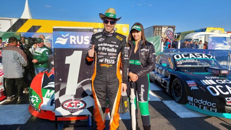 Castellano no perdió tiempo y se quedó con la pole en TC