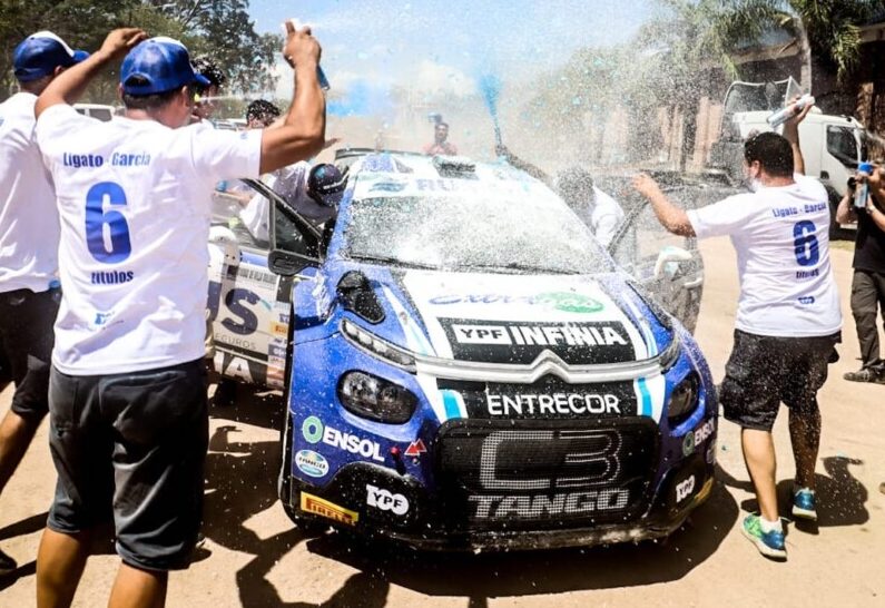 Ligato Campeón Rally Argentino