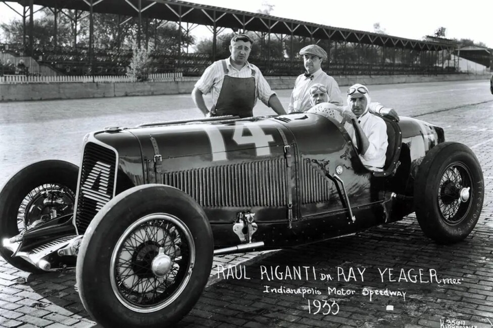 Riganti Gaudino Indy500 1933