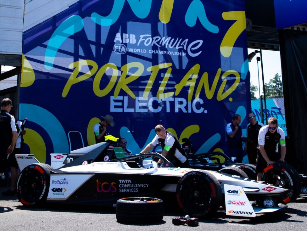 Portland tuvo su primera práctica oficial de Fórmula E Campeones