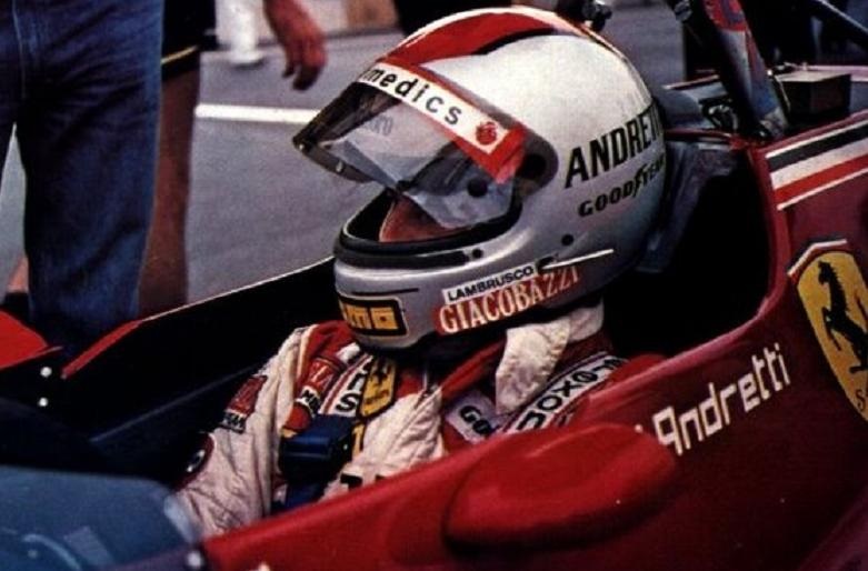 Mario Andretti F1 Ferrari 1982