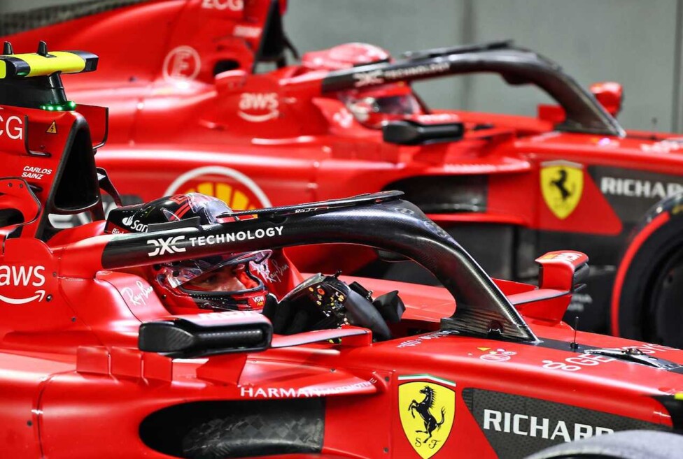 Ferrari Carlos Sainz Charles Leclerc