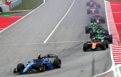 Franco Colapinto Sprint FIA F2 Barcelona