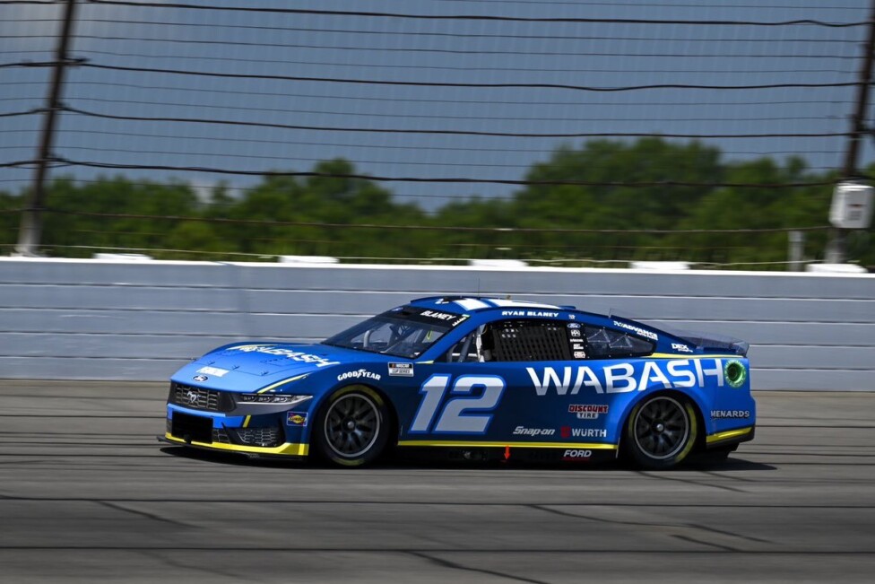 Ryan Blaney Nascar Pocono