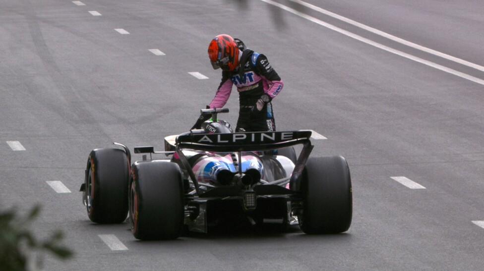 Esteban Ocon Baku