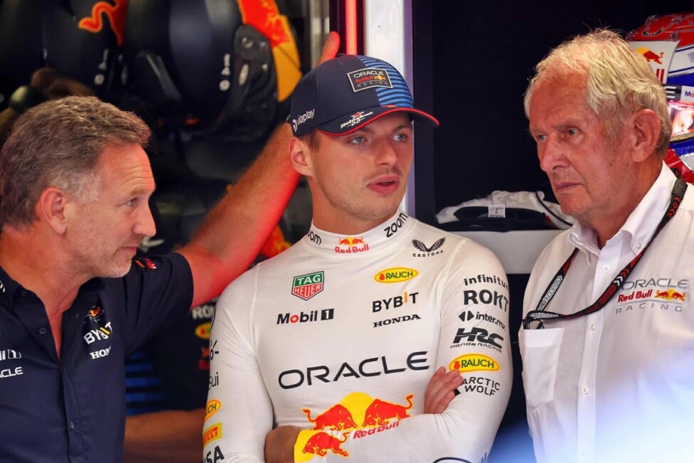 F1 Horner Verstappen Marko