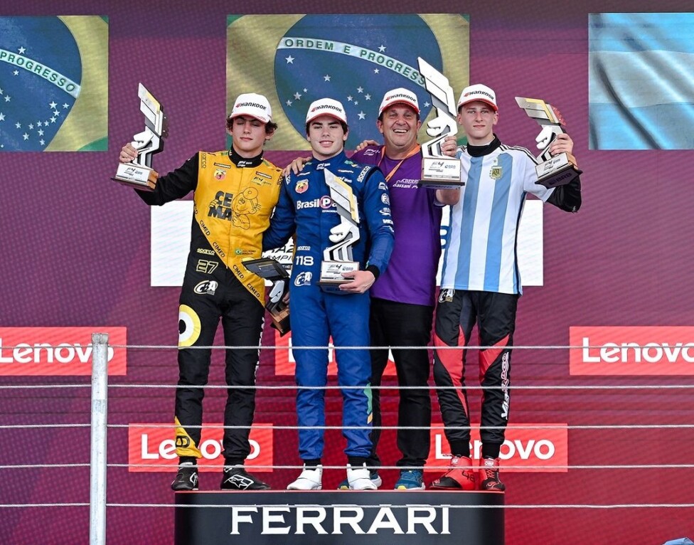 Gino Trappa San Pablo F4 podio