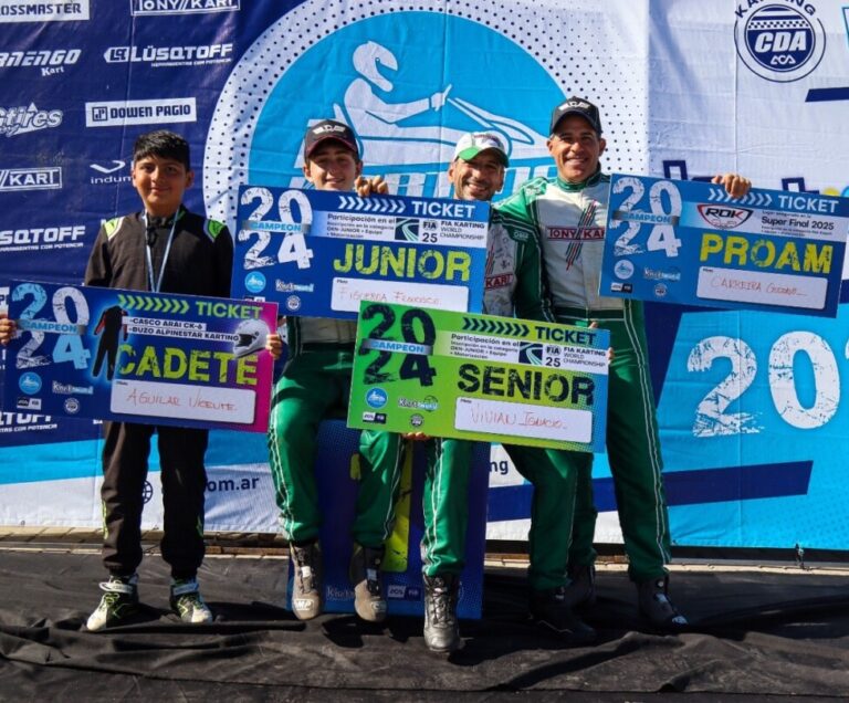 Campeones Argentino Karting