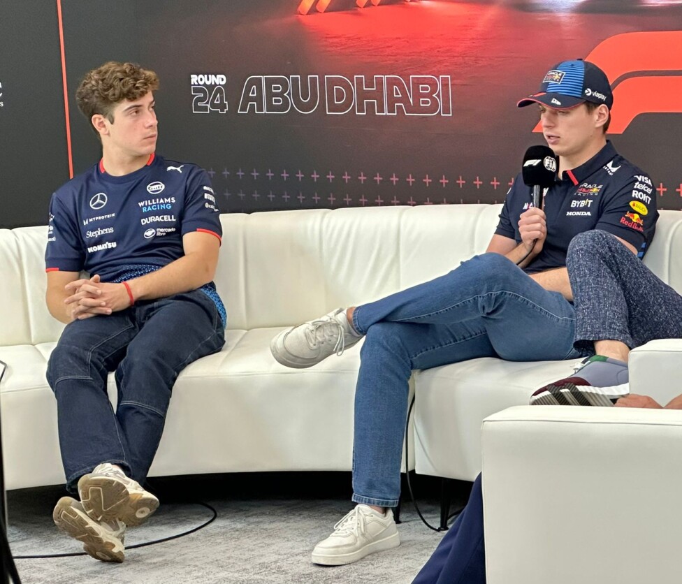 F1 Colapinto Verstappen Abu Dhabi