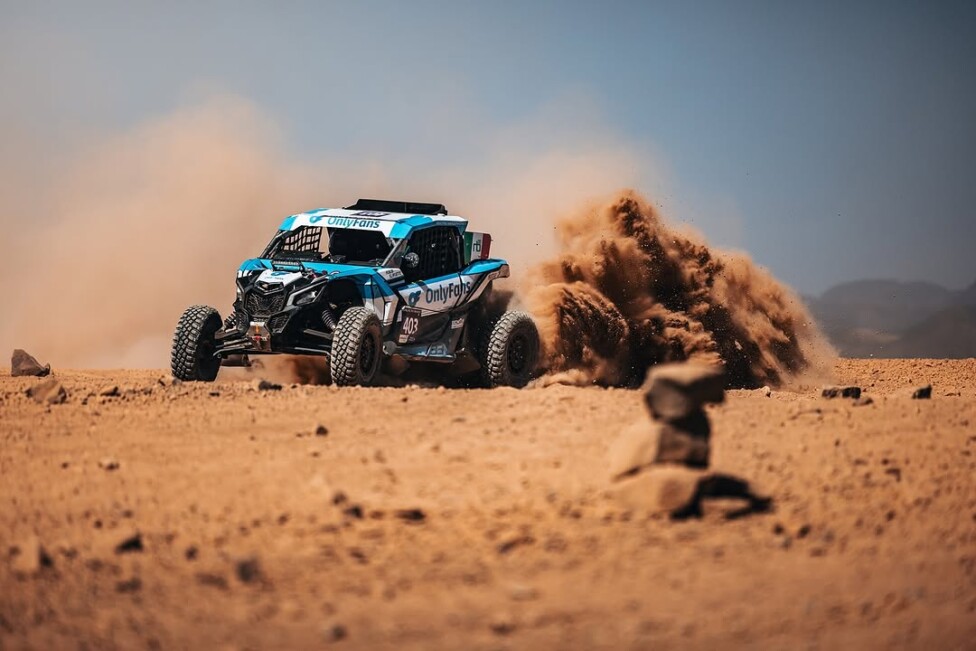 Dakar CanAm Rebecca Busi