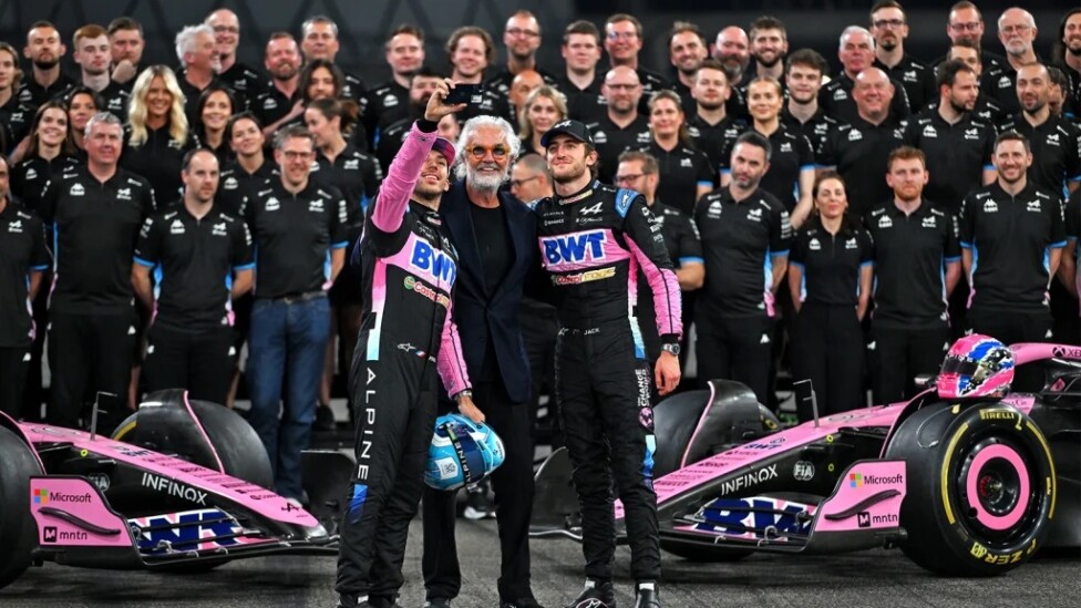 Flavio Briatore Alpine Gasly Doohan