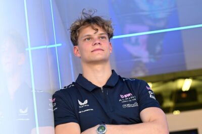 Paul Aron, piloto reserva de Alpine.